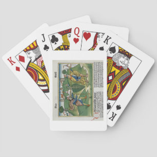 Numbers 13 23 The Grapes of Eschol, from the 'Nure Playing Cards
