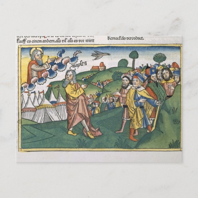 Numbers 1 1-20 Preparing for the journey from Moun Postcard (Front)