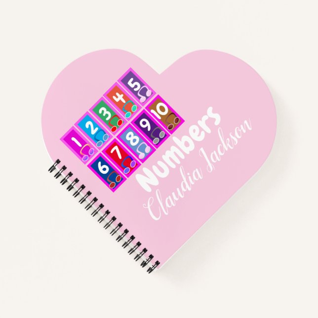 Numbers 1 to 10 Early Mathematics Teacher Notebook (Front)