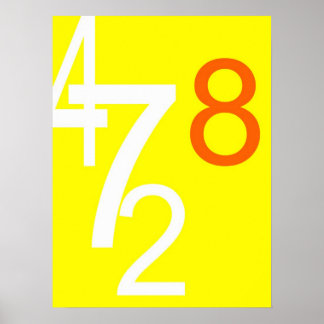 Numbers 2 poster