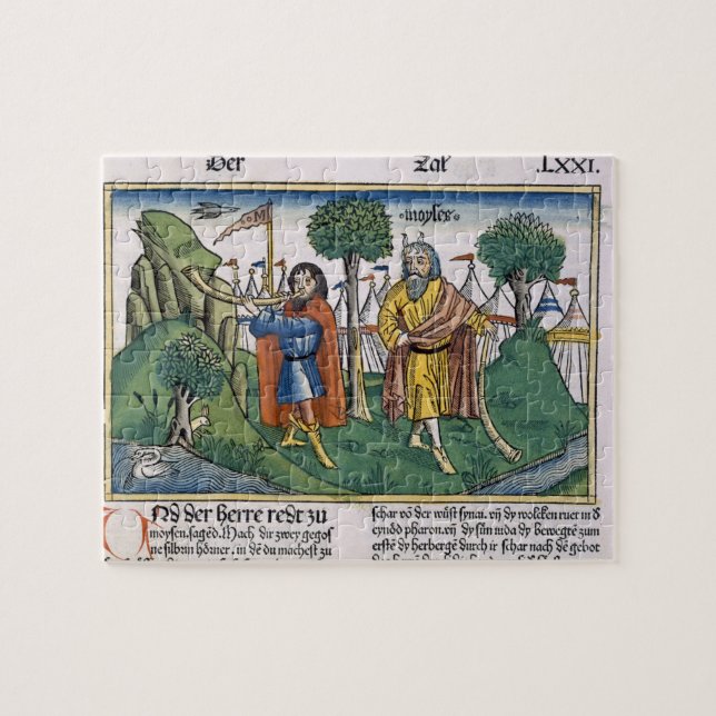 Numbers 2 The camp assignments of the Israelites, Jigsaw Puzzle (Horizontal)