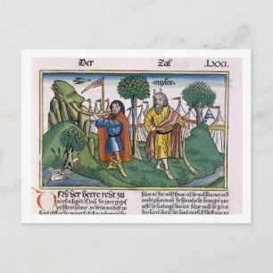 Numbers 2 The camp assignments of the Israelites, Postcard
