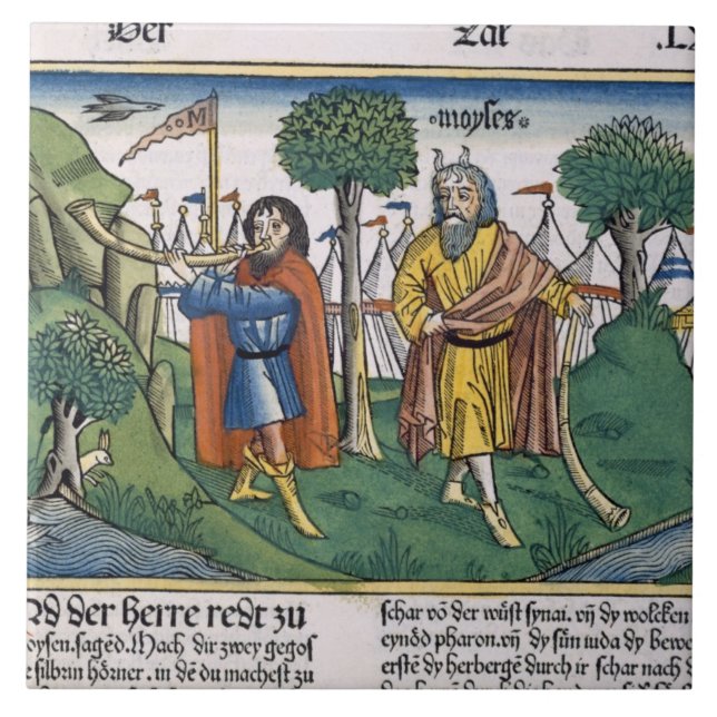 Numbers 2 The camp assignments of the Israelites, Tile (Front)
