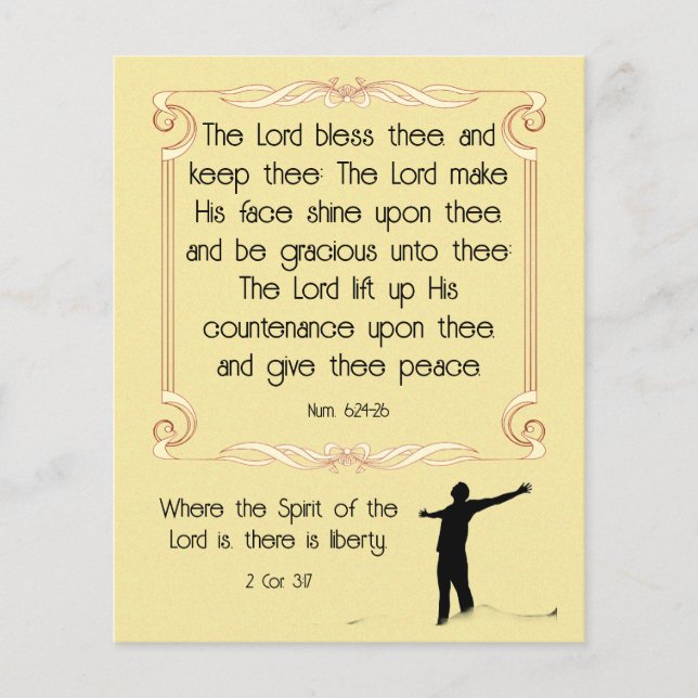Numbers 6:24-26  flyer (Front)
