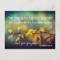 Numbers 6:24-26 The Lord Bless You and Keep You