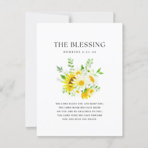 Numbers 6:24-26 The Lord bless you and keep you Postcard
