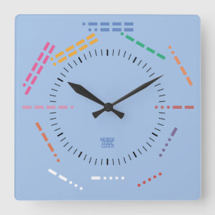NUMBERS CODE MORSE CLOCK BY MASANSER PIXELAT
