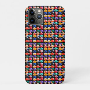 Numbers Coloured Eightballs, iPhone 11 Case
