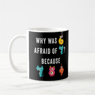 Numbers Day Idea For Kids - Monster Numbers Coffee Mug