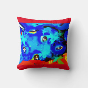 Numbers game cushion