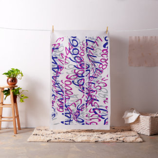 Numbers on this fabric