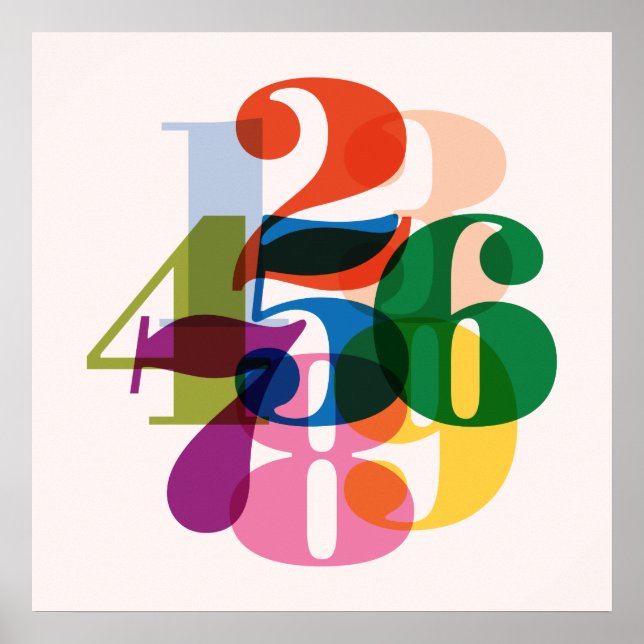 Numbers Print (Front)