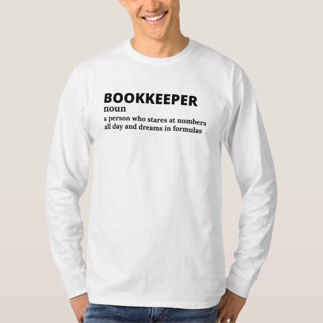Numbers Whisperer Definition Shirt (Front)