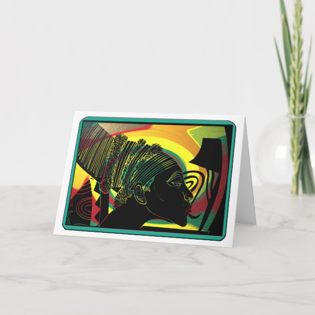 Numbian Princess Holiday Card (Front)