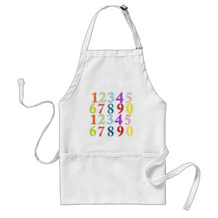 Numerals Standard Apron