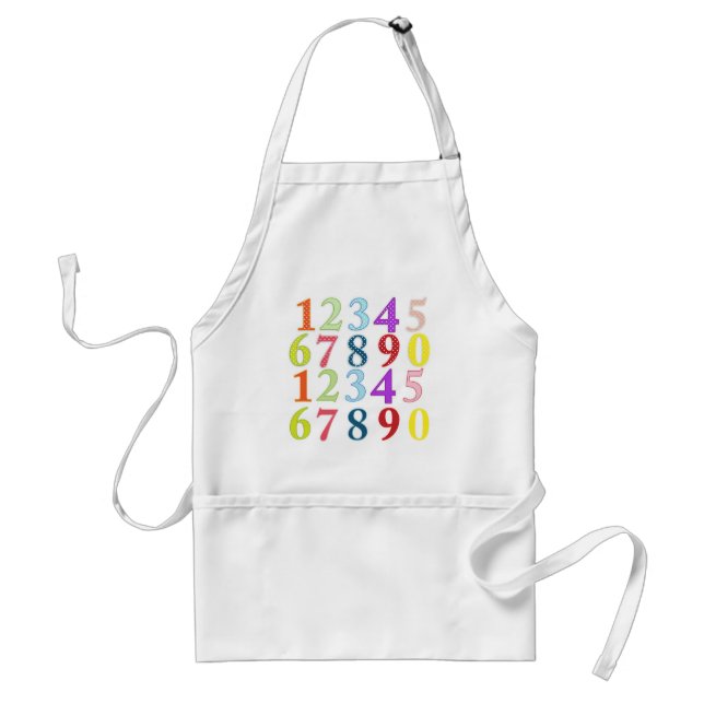 Numerals Standard Apron (Front)