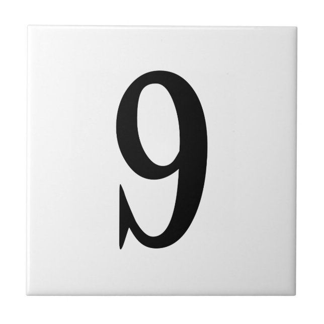 NUMERIC TILE - STYLISH NINE (number 9) ~.png (Front)