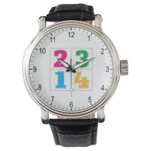 Numerical serie 1234 watch
