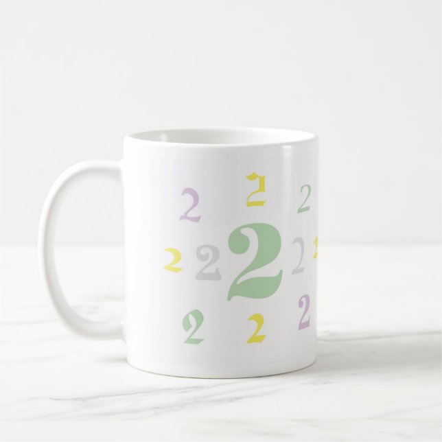 Numerology 2 Mug (Left)