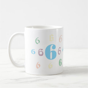 Numerology 6 Mug