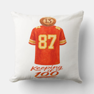 Numerology It Adds Up: Keeping It 100 Cushion