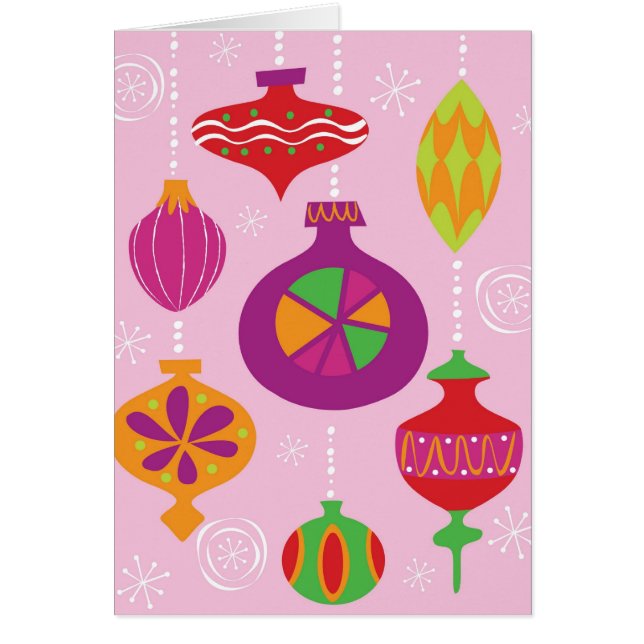 Numerous Christmas decoration illustrated in diffe (Front)