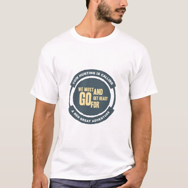 Numismatic Coin Collector Enthusiasts Design T-Shirt (Front)