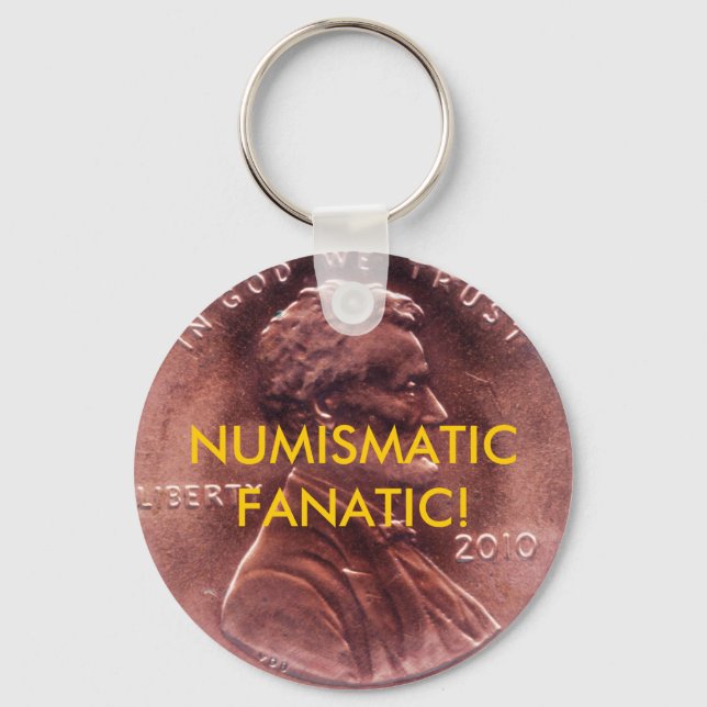 NUMISMATIC FANATIC! Key Chani Key Ring (Front)