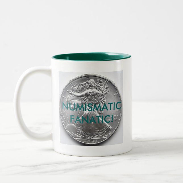 Numismatic Fanatic Mug (Left)
