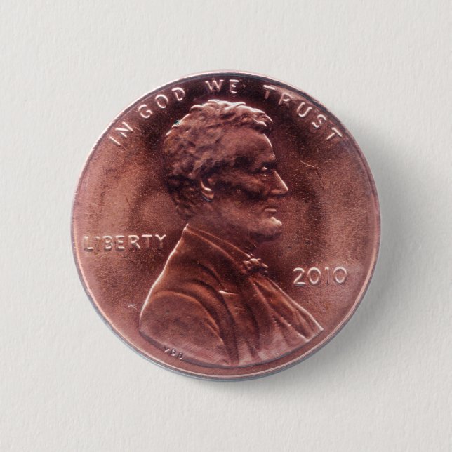 Numismatic Gift 6 Cm Round Badge (Front)