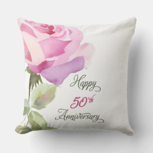Nun 50th Anniversary Sister Catholic Jubilee Pink Cushion