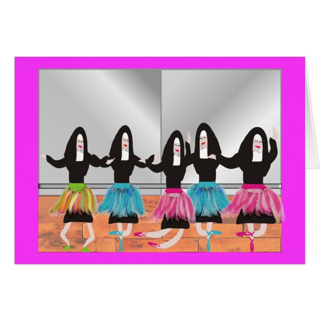 Nun Ballerina Gifts (Front Horizontal)