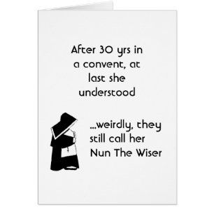 Nun joke - clean humour, Catholic Fun