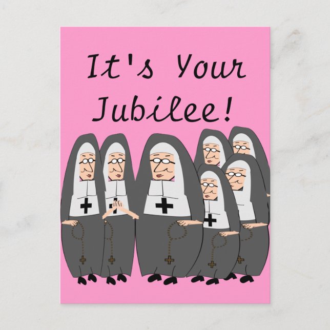 Nun Jubilee Cards (Front)