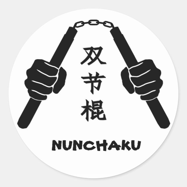 Nunchaku Sticker (Front)