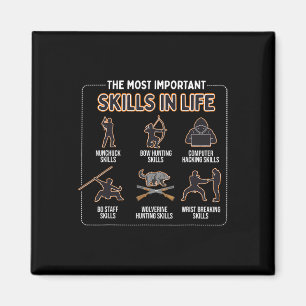 Nunchuck Skills The Most Important Skills In Life  Magnet