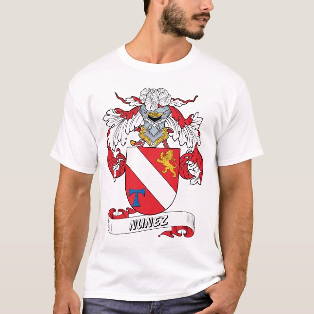 Nunez Family Crest T-Shirt (Front)