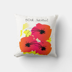 Nuns Golden 50th Jubilee Tote Bag Big Flowers Cushion