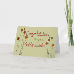 Nuns Golden Jubilee (50th Anniversary) Gifts Card