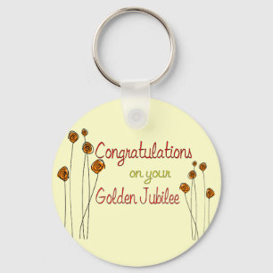 Nuns Golden Jubilee (50th Anniversary) Gifts Key Ring