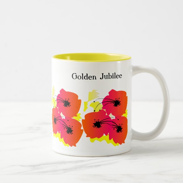 Nuns Golden Jubilee (50th) Two-Tone Coffee Mug (Right)