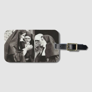 Nuns luggage tag