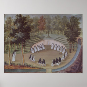 Nuns Meeting in Solitude Poster