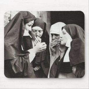 Nuns                                               mouse pad