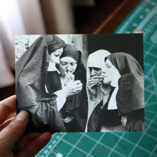 Nuns postcard