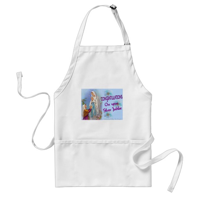 Nuns Silver Jubilee Gifts and Cards Standard Apron (Front)