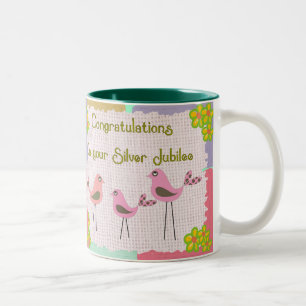 Nuns Silver Jubilee Gifts Two-Tone Coffee Mug
