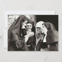 Nuns Smoking Vintage Photography