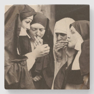 Nuns                                               stone coaster