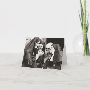 Nuns                                               thank you card
